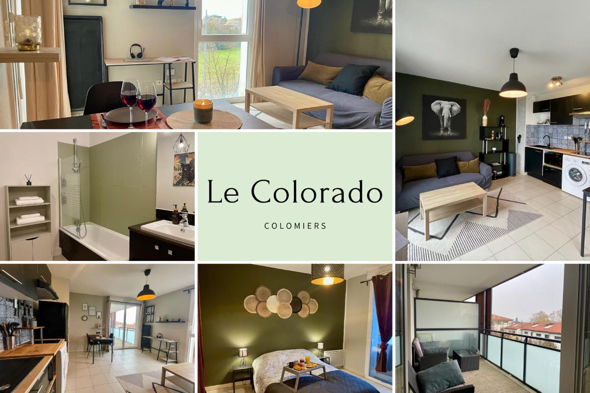Le Colorado - Appartement Proche Airbus Colomiers Kültér fotó
